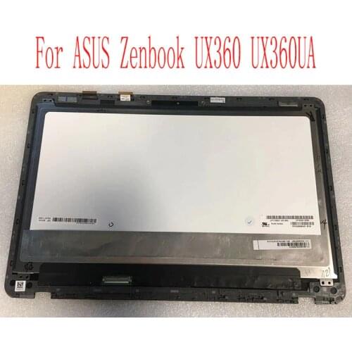 Black 13.3" inch LCD Display Screen for Asus Zenbook UX360U UX360UA LCD Screen+Touch Digitizer Assembly 3200*1800 LP133QD1-SPB2