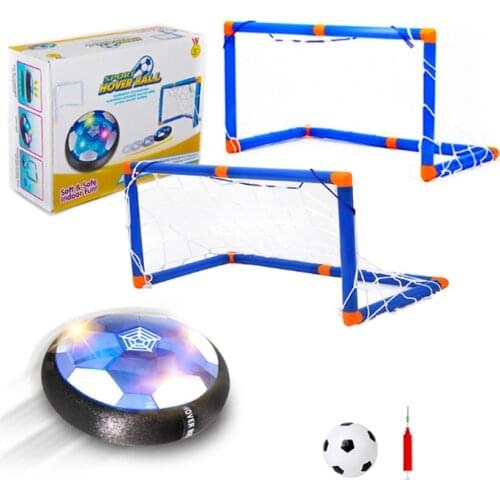 Children Electric Hover Soccer Ball Rechargeable Hover Football Kids Indoor Floating Soccer Gliding Multi-surface Hovering Toy