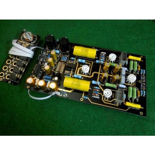 Hi-Fi 12au7 12ax7 Tube Pre-Amplifier PCB Board Perfect Reference Elvis SL-1 circuit