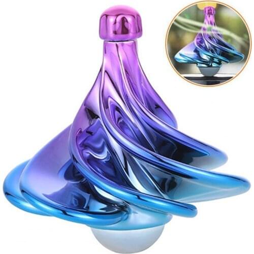 Inertial Wind-driven Spinner Gyro Toy Plastic Fingertip Stunt Gyroscope Toy Kids Educational Toys for Children Gifts