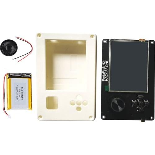 PortaPack H2 Console 0.5ppm TXCO With Case 2000MAh Battery 2.8 inch Touch LCD For HackRF SDR Receiver Ham Radio