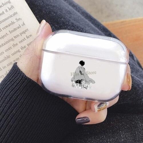 Levi Ackerman Anime Cover For AirPods Pro 3 Air Pods Case Earphone Accessories TPU Protector Airpods3 Case