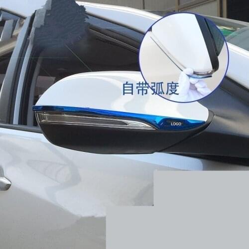 Stainless Steel Rearview Mirror Styling Mouldings For Hyundai Mistra 2014 2015 2016 2017 CA023