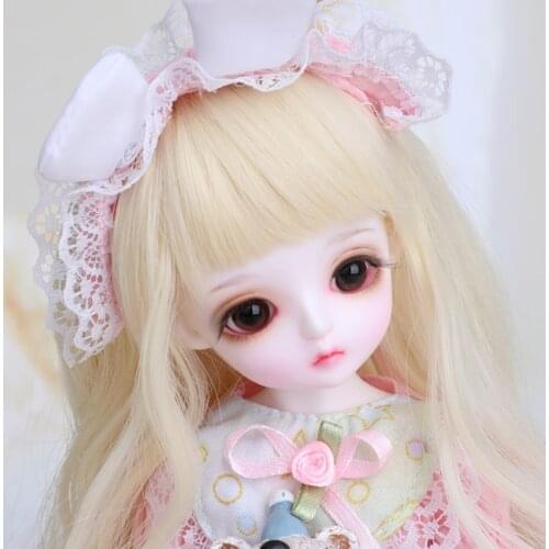 Full Set Free Shipping 1/6 BJD Doll Fashion LOVELY Lina Miu Resin Joint Doll Baby Girl Birthday Christmas Gift Present