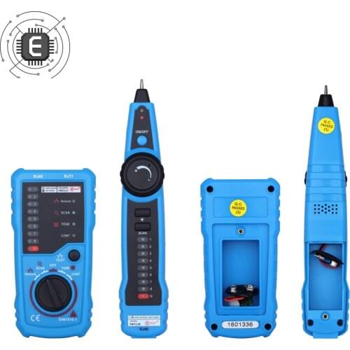 RJ45 Tester Anti-Interference LAN Tester Telephone Wire Network Tracker Cable Tester Detector