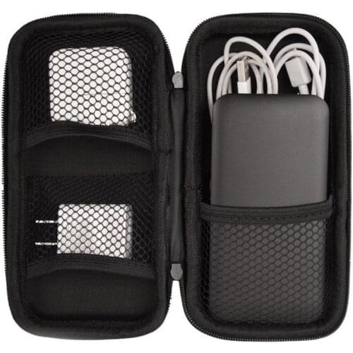 Universal Shockproof Power Bank Charger Cable Storage Bag Travel Organizer Pouch Protected Case