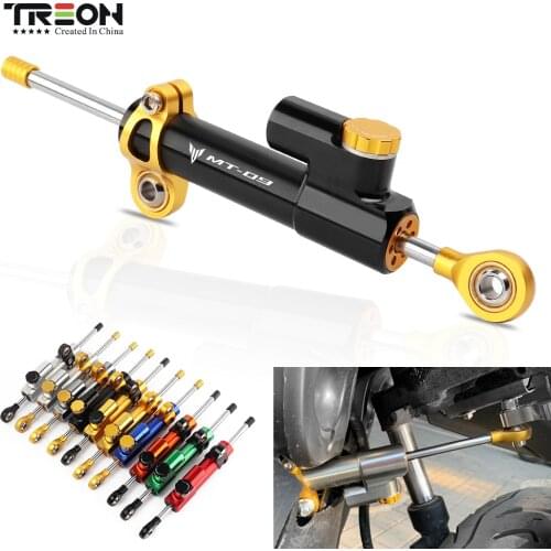 FOR Yamaha MT07 MT 07 MT 09 MT09 2014 2015 2016 2017 2018 2019 2020 Universal Motorcycle Adjustable Steering Damper Stabilizer