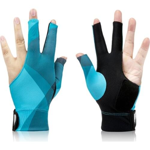 High Quality Three Fingers Billiard Pool Gloves Snooker Glove Billiard Accessories China 2020