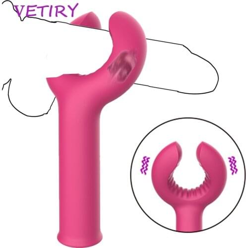 Y Type Dildo Vibrator Penis Clit Nipple Vibration Massager Vagina Anal Stimulator Massage Adult Sex Toys for Women Men Couple