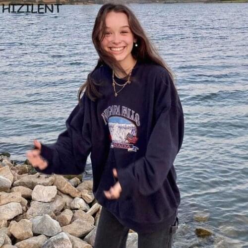 Y2K Spring Streetwear Tops Girls vintage Gothic Oversized Hoodie Streetwear Womens hip-hop Cool Couple High Street Sweatshirts