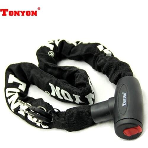 TONYON bike lock chain lock security lock TY715 manganese steel chain (90CM)