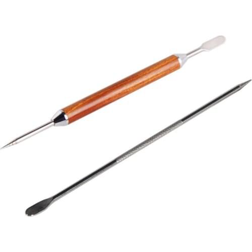 1Pcs DIY Coffee Art Needle Barista Tool Accessories with Rotating Head