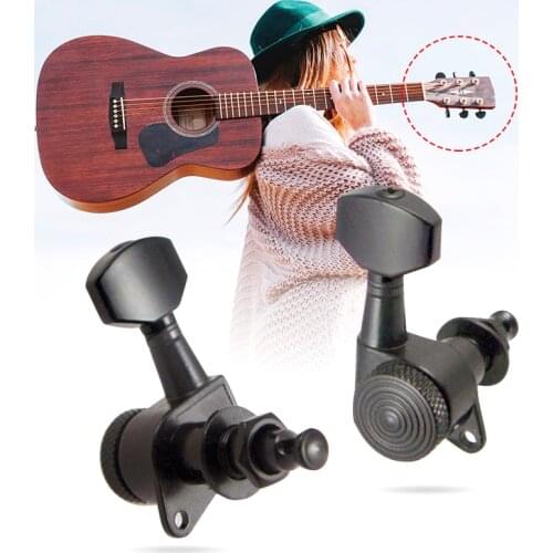 6/8pcs 6R/8R String Right Left Guitar Tuning Pegs Locking Tuners Keys Machine Heads for Acoustic Guitars Parts & Accessories