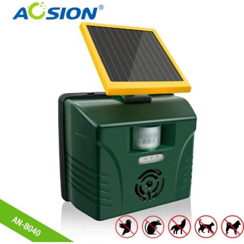 To Jimmy Wilson solar motion activated ultrasonic animal repeller