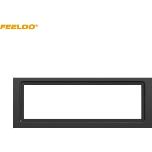 FEELDO Car 1DIN Refitting Radio Panel Fascia Frame For Citroen C5 PEUGEOT (407) Coupe Stereo Face Plate Dash Mount Trim Kit