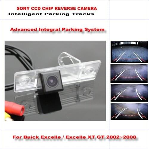 Car Intelligentized Reverse Camera For Buick Excelle XT GT 2002-2008 Rear View Dynamic Guidance Tracks CAM