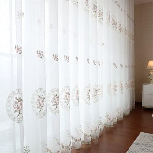 White Tulle Sheer Window Curtains for Living Room Modern Voile Curtain For Bedroom Wedding Decor Drape Blinds Home Custom Size