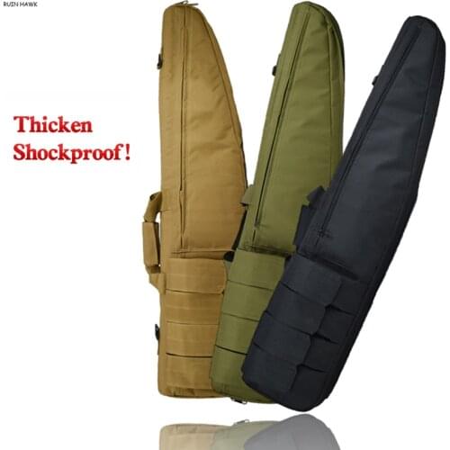 Tactical Rifle Case Airsoft Air Gun Carry Shoulder Bags sniper hunting gun Protection Carry Bag 98cm / 118cm 600D Oxford Holster