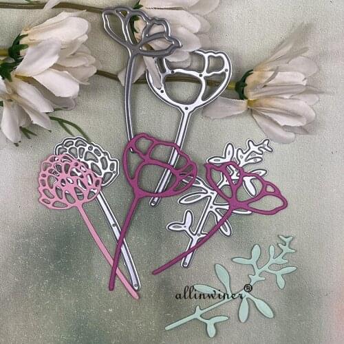 Flower leaf decoration Metal Cutting Dies Stencils Die Cut for DIY Scrapbooking Album Paper Card Embossing