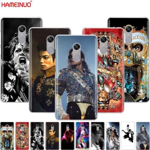 HAMEINUO Michael Jackson dancing king Design Cover phone Case for Xiaomi redmi 5 4 1 1s 2 3 3s pro PLUS redmi note 4 4X 4A 5A