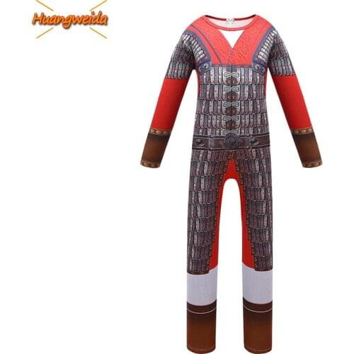 Mulan Costumes for Kids Halloween Costumes for Kids Mulan Cosplay Anime Mulan Battle Robe Girl Carnival Costumes Movie