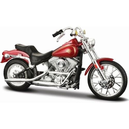 Maisto 1:18 1984 FXST Softail Motorcycle Bike Diecast Model New in Box