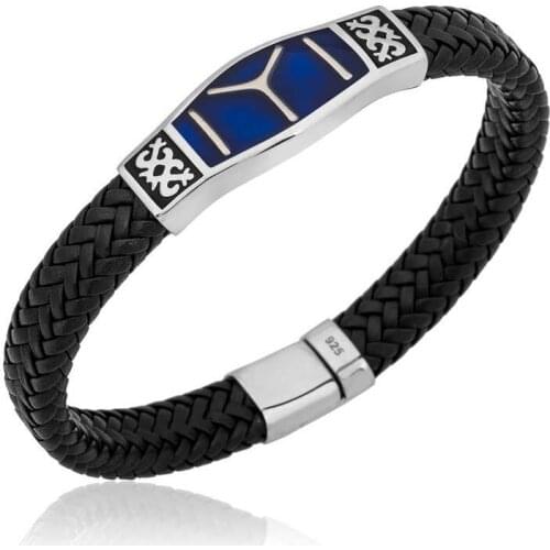 Silver Skinned Kayi Length Crested Male Bracelet