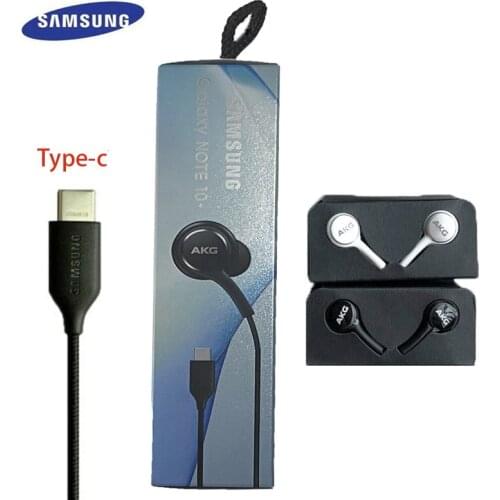 Samsung Earphones Type-c In-ear with Mic Wire Headset for Galaxy AKG samsung note10/note10+ huawei smartphone