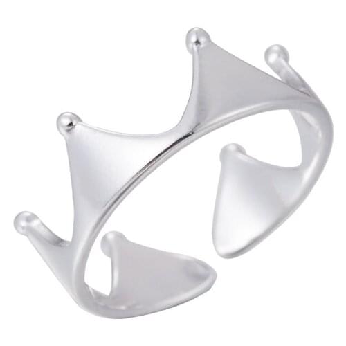 Oly2u New Arrival Crown Rings fashion Queen Wedding Band Ring Women Jewelry gifts