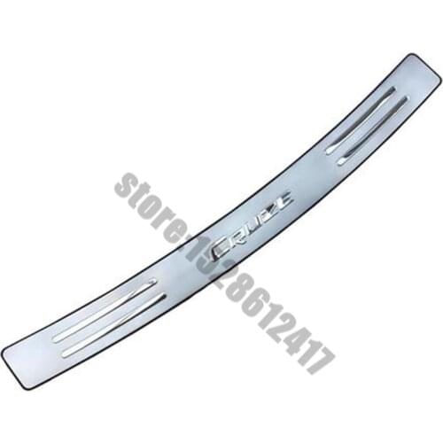 Car styling For Chevrolet cruze Sedan 2009 -2014 high quality stainless steel car Rear bumper Protector Sill