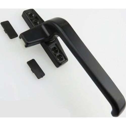 Thickened plastic steel door and window handle with lock For Double Glazing Aluminum alloy door handle window handle latch locks