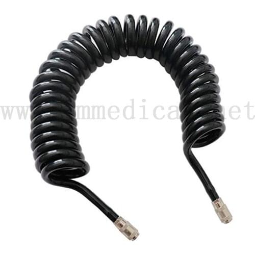 Pressure cuff air hose,Helical tube ,single tube , L=3m.Connector for HP/Siemens/Mindray/Contec/Goldway Monitor