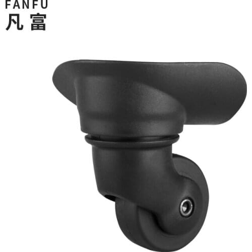 1 Pair Replacement Luggage Wheel Accessories Casters Suitcase Wheel for Batch Black Hot Sell Wheels Suitcase Universal Caster