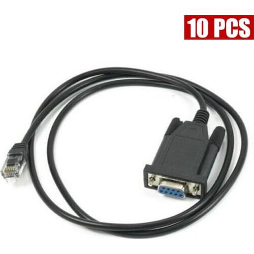 10PCS RIB - Less Programming cable for Yaesu Y2800 FT1807 FT1802 FT2800 FT1500 Radios