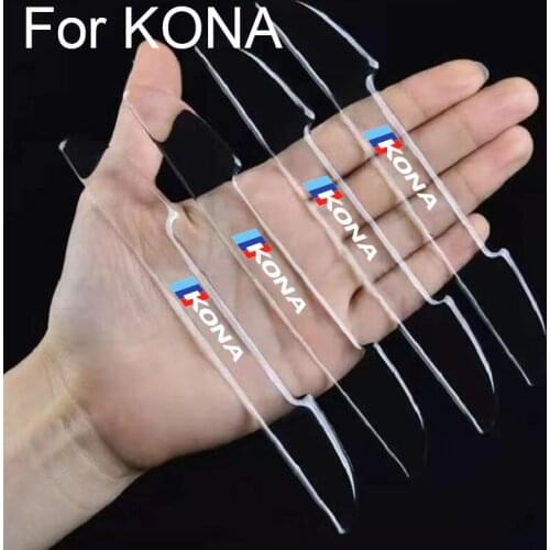 Car accessories car door anti-collision strip decoration For hyundai kona Car stickers