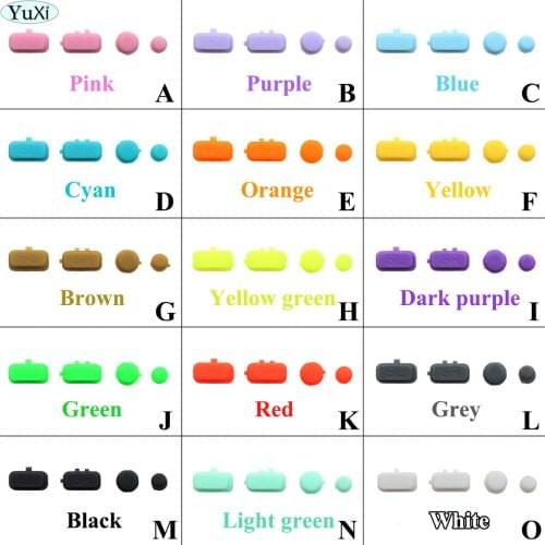 YuXi Side Left/Right SL SR Key Buttons for Nintend Switch Joy-Con NS Key Plastic Button Replacement Repair Part Game Accessories