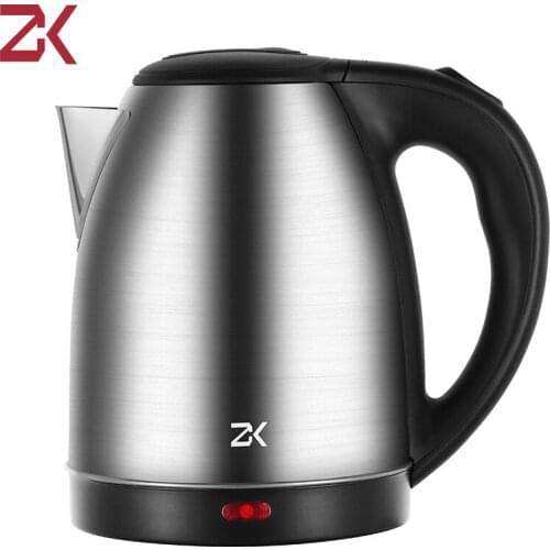 ZK Electric Kettle Fast Hot boiling Stainless Water Kettle Teapot Anti-Overheat 1500W Water Boiler