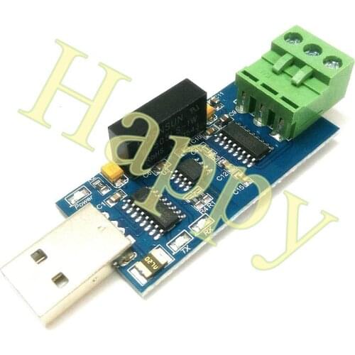 Isolated USB to RS232 serial port isolated RS-485 industrial grade converter CH340