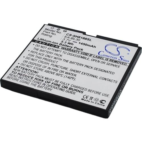 Cameron Sino Mobile SmartPhone Replacement Li-ion Battery 1450mAh For EA-BL30 AT&T SH8188U Free Tools