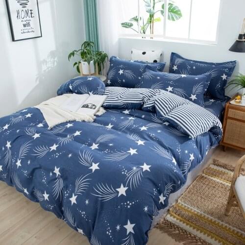 Classic Grid Bedding Set Quilt Cover Pillowcase Duvet Cover Sets Gray King Queen Double Single Full Size Bed Linens Home Textile