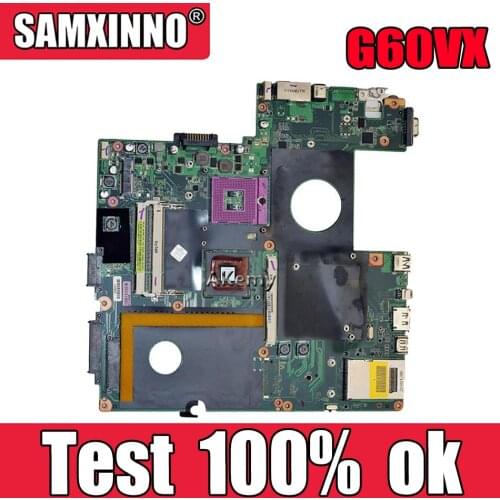 Akemy G60VX mainboard REV 2.0 For Asus G60V G60VX Laptop motherboard 60-NV3MB1200-A05 DDR3 100% Tested Working Well