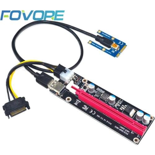 Mini PCIe to PCI express 16X Riser for Laptop External Graphics Card EXP GDC BTC Antminer Miner mPCIe to PCI-e slot Mining Card
