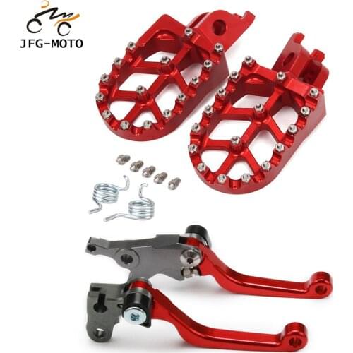 Motorcycle CNC Clutch Brake Lever And Foot Pegs Pedals Rests Footpegs For HONDA CRF250L CRF250M 2012-2018 CRF250RALLY 2017-2018
