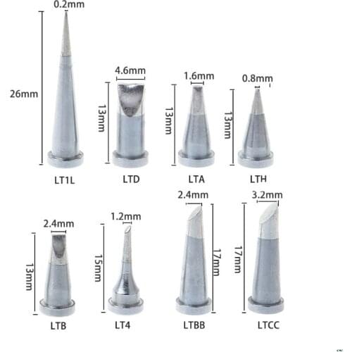 LT Series Soldering Iron Tip Lead Free Heating Element For Weller WP80 WSP80