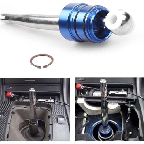 New Blue Aluminum Alloy Quick Shift Short Throw Shifter Fit For BMW E30 E36 E39 E46 M3 M5 3 5 Series