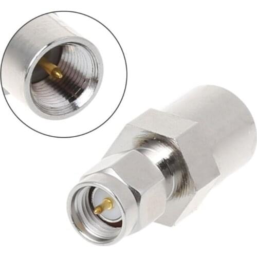 Both Male FME To SMA Plug RF Connector Straight FME/SMA Coaxial Cable Adapter