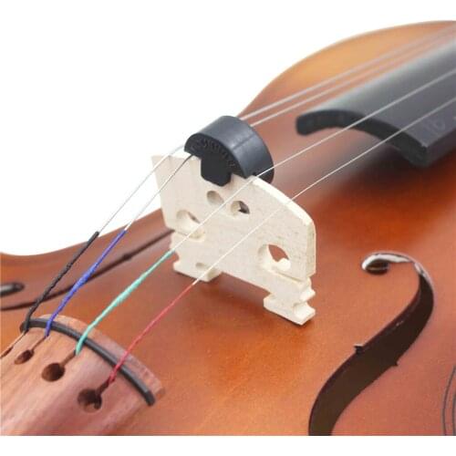 Rubber Round Violins Practice Volume Reducing Violin Mute Musical Accessory