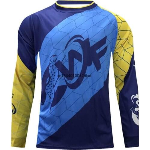 Fishing shirt long sleeve mtb downhill mountain bike jersey enduro moto racing motocross jersey cool feeling