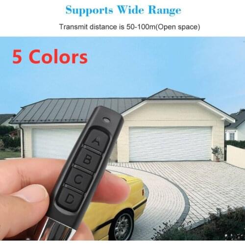 Universal Remote Control Portable Mini Key Cloner Control Electric Gate Garage Door Cloner 433mhz