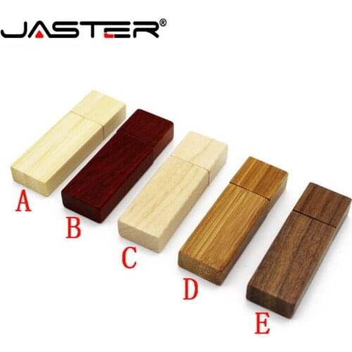 JASTER Free LOGO 100 PCS/LOT Wooden memory Stick usb flash drive pen drive pendrive 4gb 8gb 16gb U for photography wedding